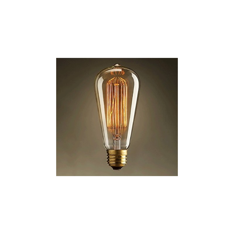 Lampada LED vintage vetro chiaro E27 8w 230v 806lm 64x146 mm