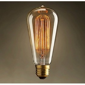 Lampada LED vintage vetro chiaro E27 8w 230v 806lm 64x146 mm