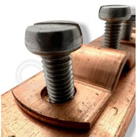 Äquipotential-Klemmenblock für elektrische Kabelanschlüsse 30 x 3 mm