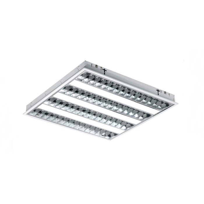 Plafoniera incasso lamellare atv lucido 4x18w 595x595 g13