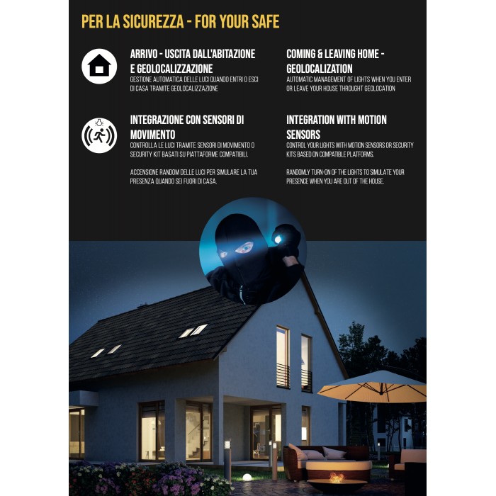 Standard drop led lamp 9w 806 lumen e27 smart 2700k bot 2