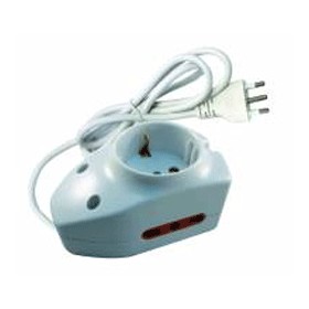 Multipresa 3 places 2bipasso 1 unel ce bianco