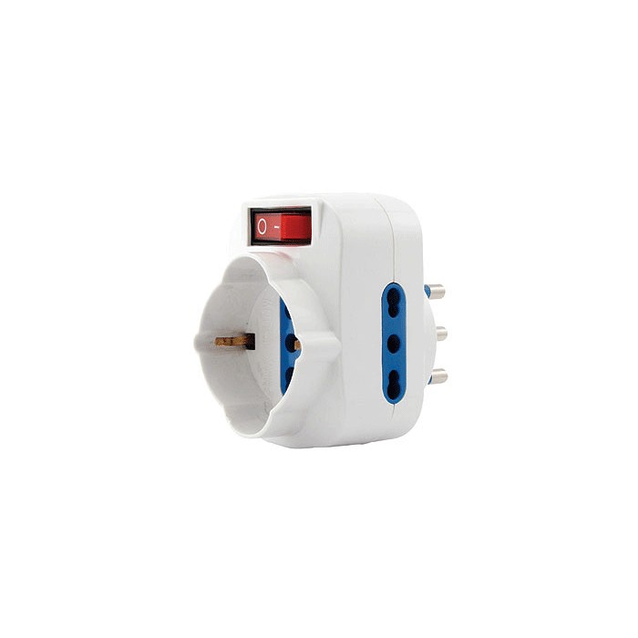 Triple plug rotary adapter plug 16a t 2304501