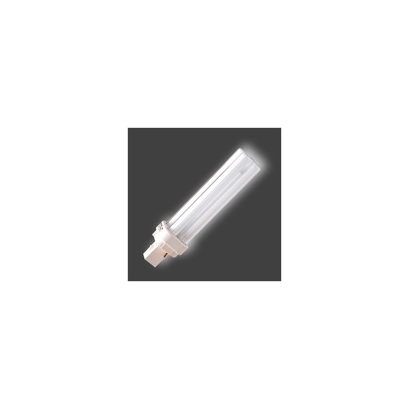 Lampada fluorescente compatta 13w 2700k G24d-1...