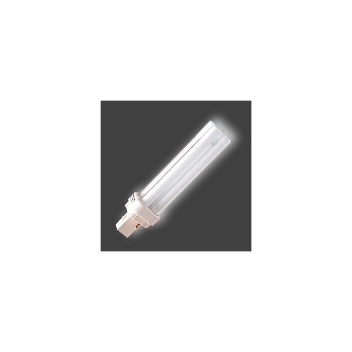 Lampada fluorescente compatta 18w 2700k g24d-2 2p airam