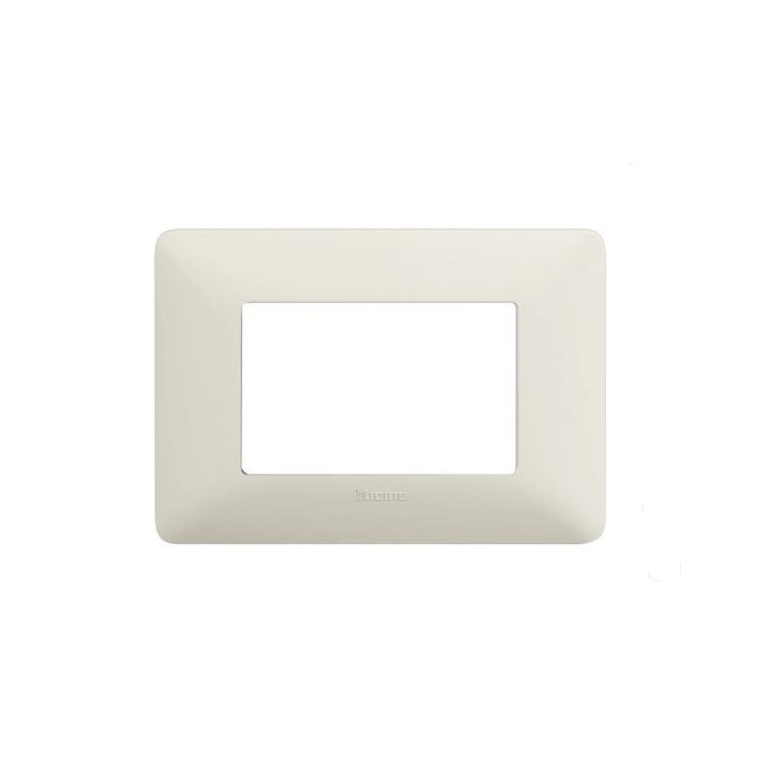 Placca copri interruttore 3p colore cenere matix am4803bcn ticino