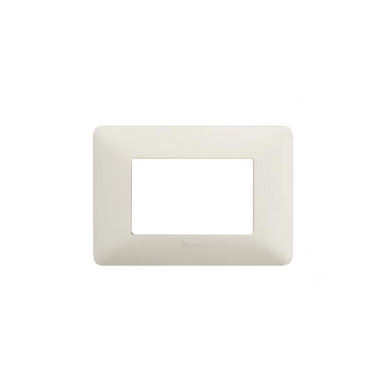 Placca copri interruttore 3p colore cenere matix am4803bcn ticino