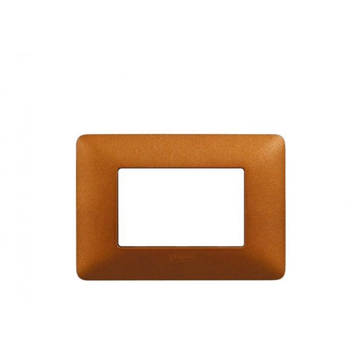 Placca Matix 3P colore rosso terra AM4803TRT Bticino