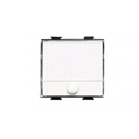 Pulsante portanome serie matix 2 moduli AM5008 Bticino 