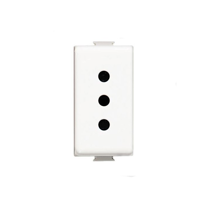 Presa corrente elettrica 10a+t matix am5113 ticino