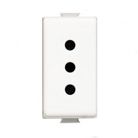 Presa corrente elettrica 10a+t matix am5113 ticino
