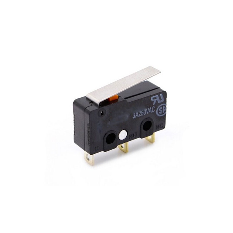 Push button microswitch with lever 5a-250v...