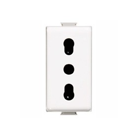 Presa elettrica matix bipasso 10/16a bticino am5180