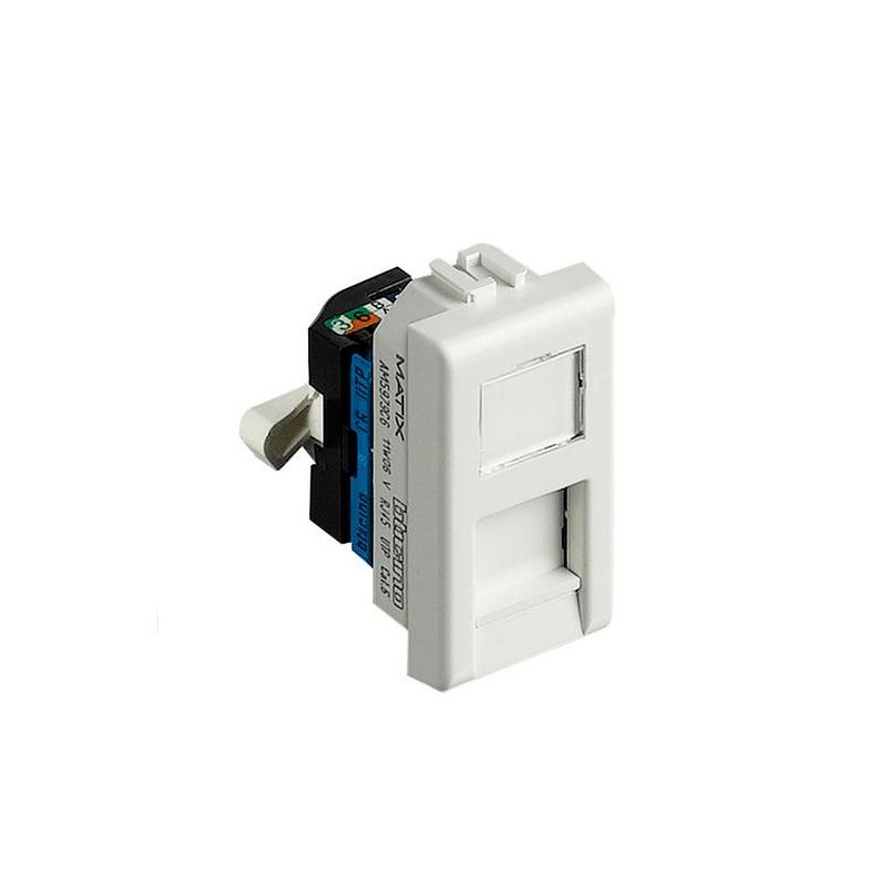 Presa rete Btnet matix RJ45 toolless UTP cat6 Bticino AM5979C6