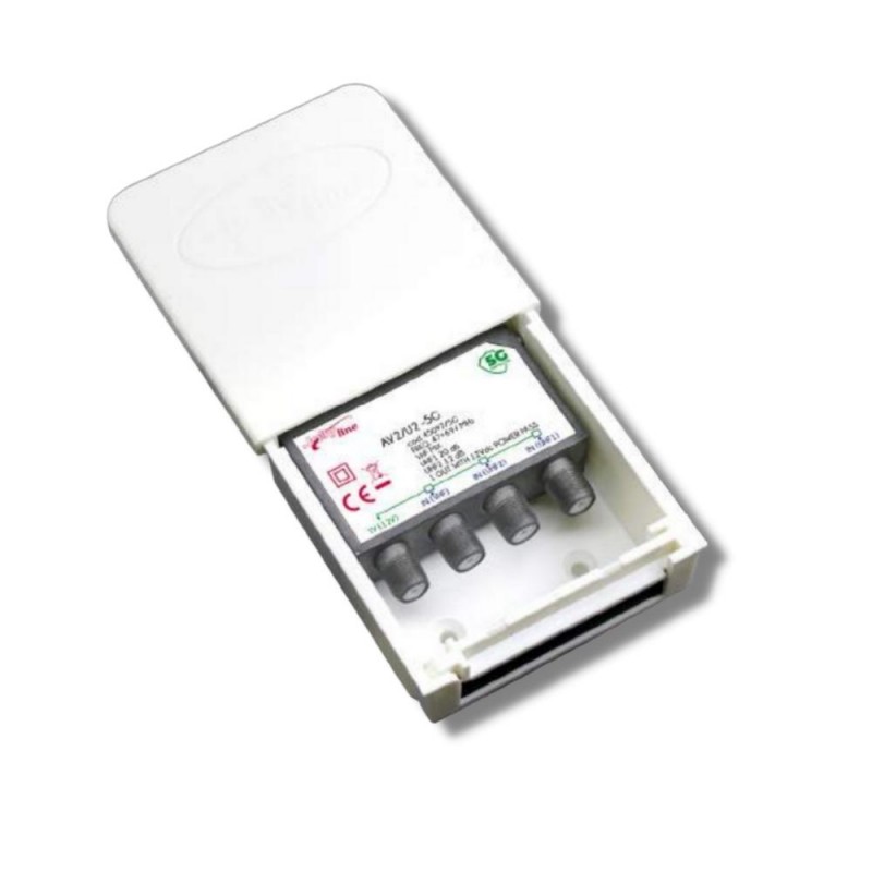 Tv antenna amplifier 2 transistor mix vhf lb...