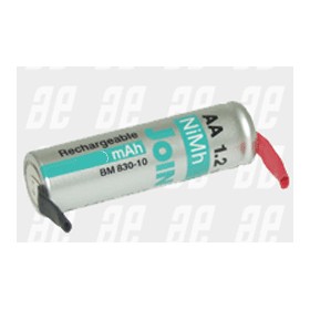 Batteria stilo a saldare aa 2600ma lamelle 74l2aa2601