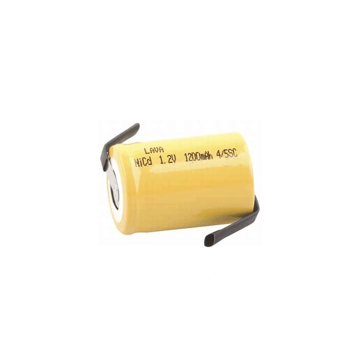 Rechargeable battery 4/5SC ni-cd 1.2v 2200mha with blades