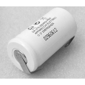 Batteria ricaricabile 1,2v sc2000ma a saldare 74l1sc2001