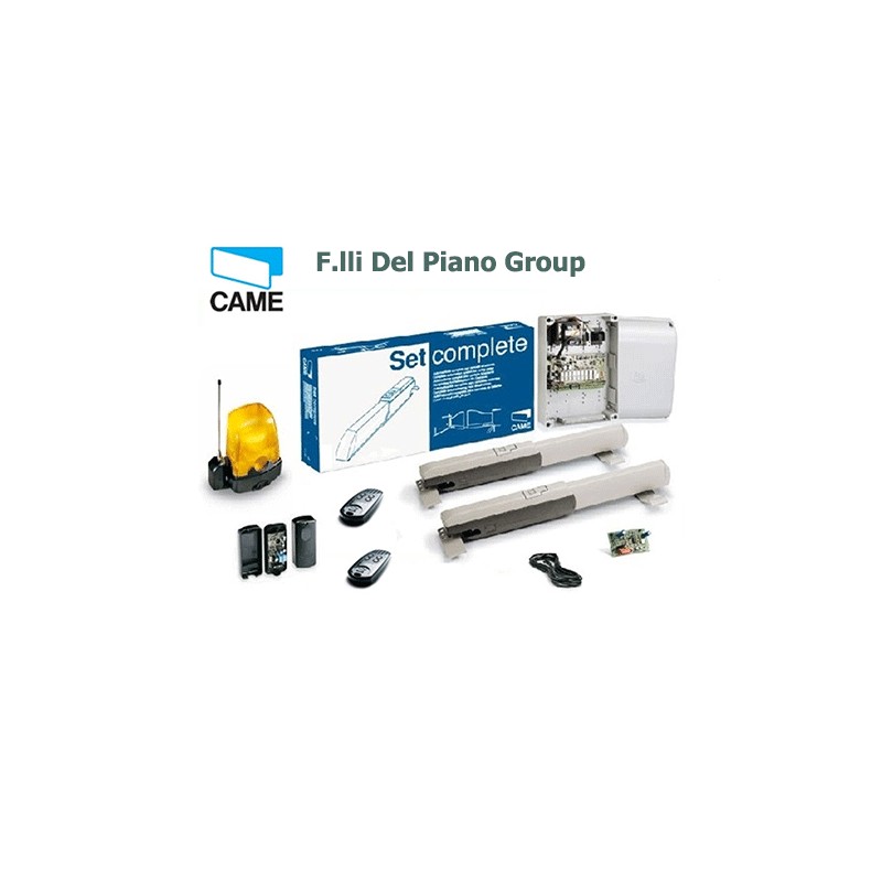 Kit automazione battente 2 ANTE 3mt 400 kg ogni anta CAME