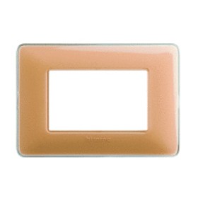 Placca matix 3 colori ambra am4803cab ticino