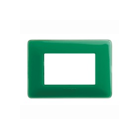 Placca matix 3p color smeraldo am4803 cvs ticino