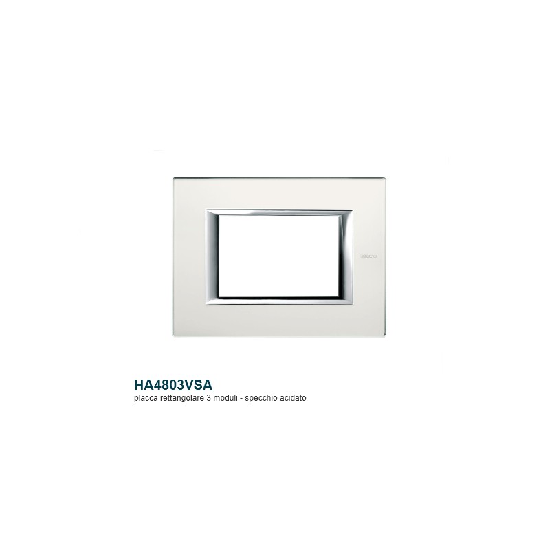 Placca 3p axolute 3p specchio acidato ha4803vsa ticino