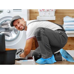 Set mit 100 überschuhen für den beper-reinigungsautomaten