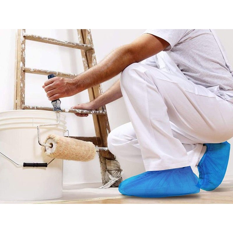Set of 100 shoe covers for beper home cleaning...