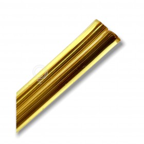Cavo elettrico piattina giallo Ottone filo impianti cs 2x050or