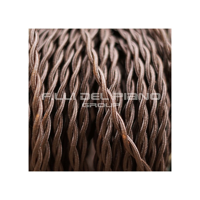 Electric cable chandeliers plaited silk fabric vintage...