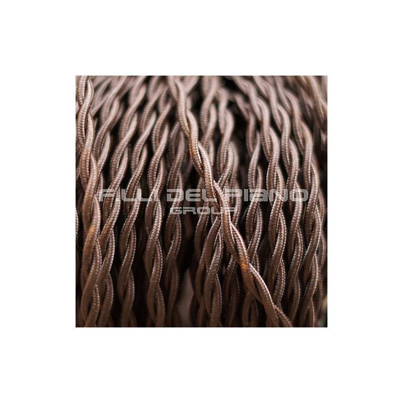 Electric cable chandeliers plaited silk fabric...