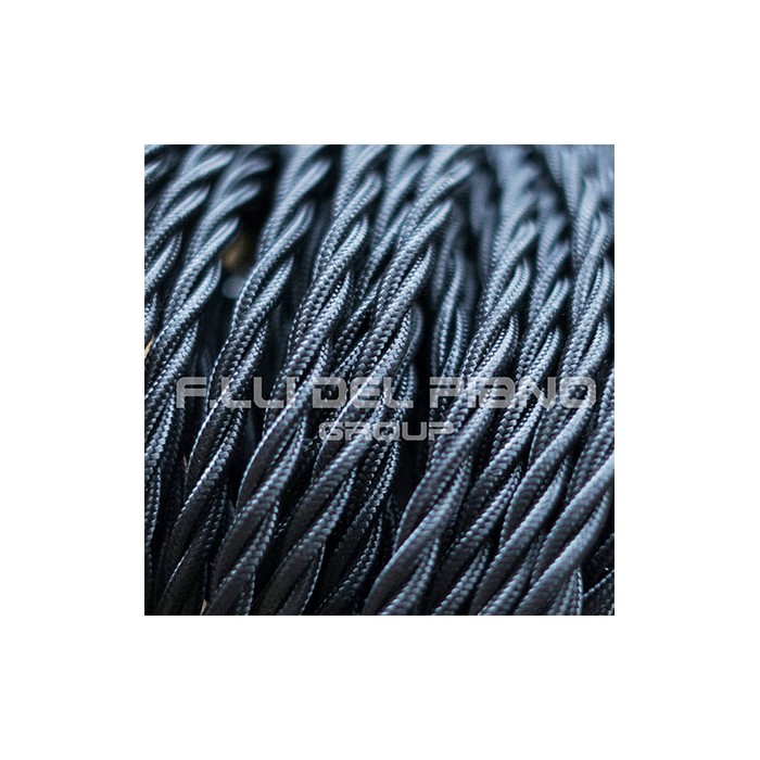 Elektrokabel geflochtener seidenstoff abschnitt 3x0,75mm...