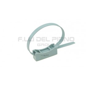 Collier de serrage avec collier en plastique 16-32 gris