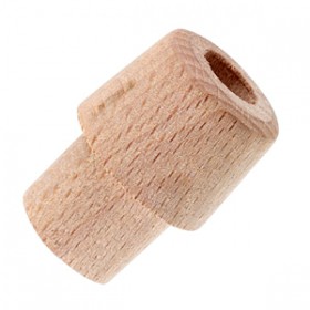 Tappo supporto adattatore candela in legno lampadario d.20mm 7220