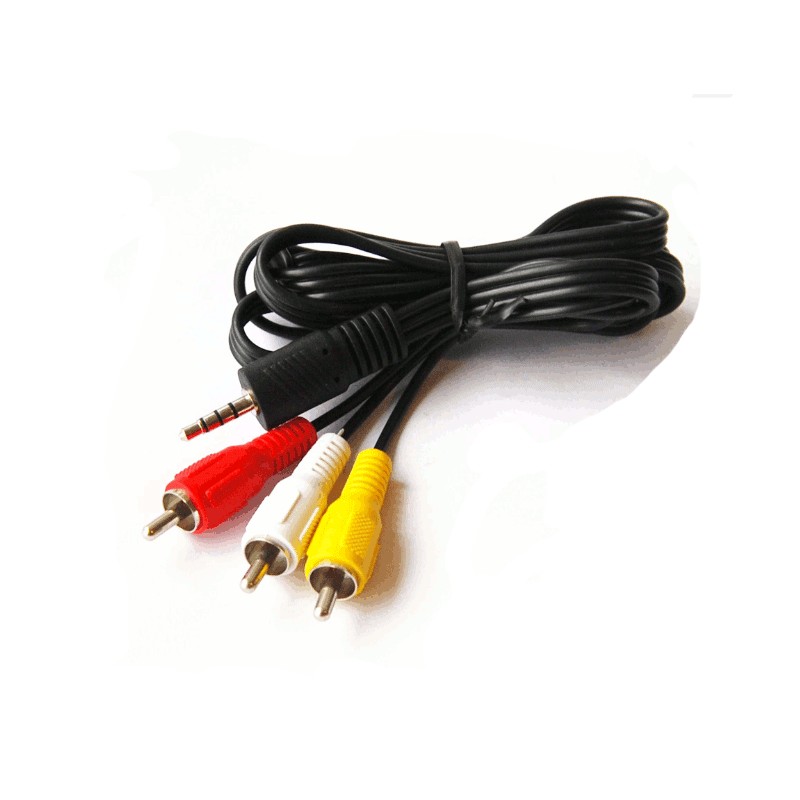 Audio video gewinde 35 mm 4pin rca mt 15 mt