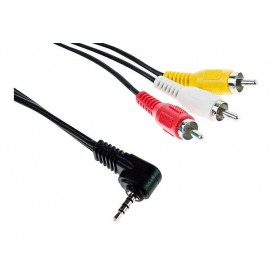 Audio video gewinde 35 mm 4pin rca mt 15 mt