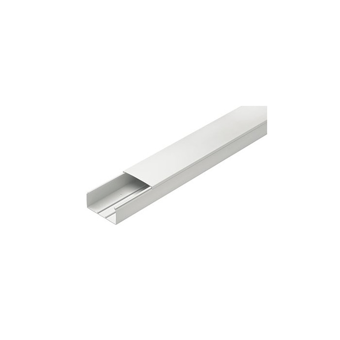 Kabelrinne mit Schnappdeckel 200x60 Wand weiß Elettrocanali