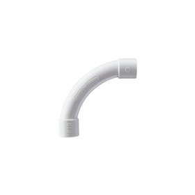 Curva RK IP40 grigio D25 raggio stretto 90° Elettrocanali 