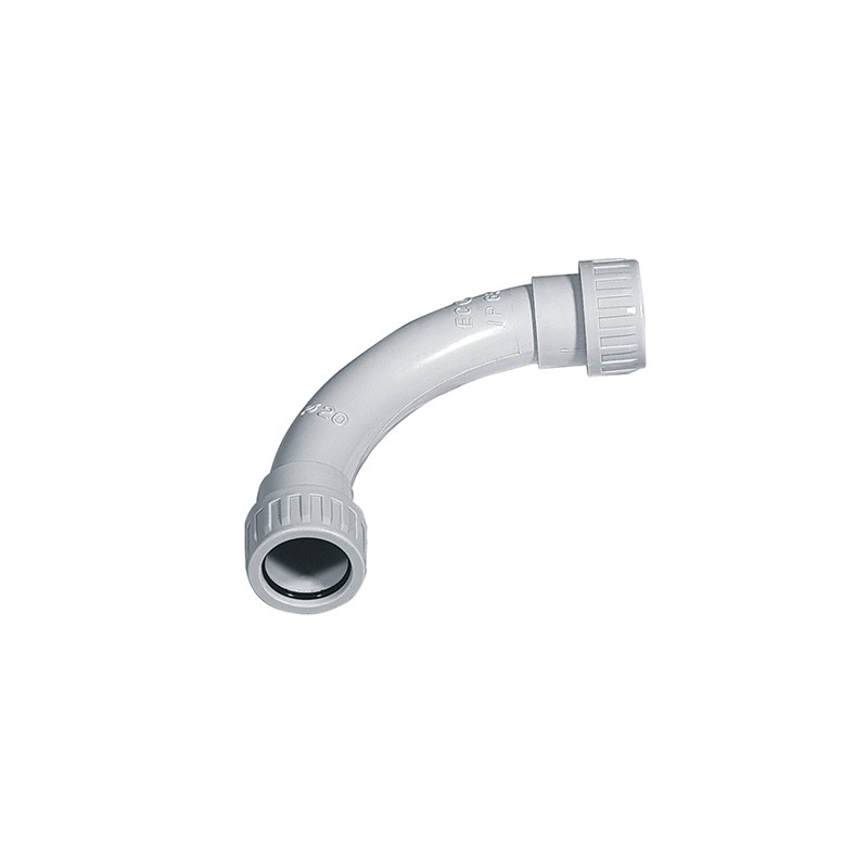 Rk curve gray rigid tube tube 90 ° watertight...