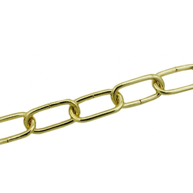 Chaîne de lustre génoise en laiton ct9 d3