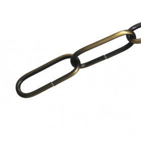 Catena lampadario bronzata tipo genovese mm3