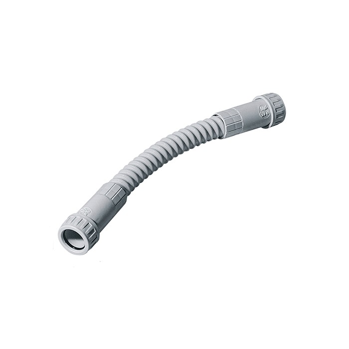 Curva flex tubo-tubo rk grigio flessibile d25 ip65 cxt25 elettrocanali 