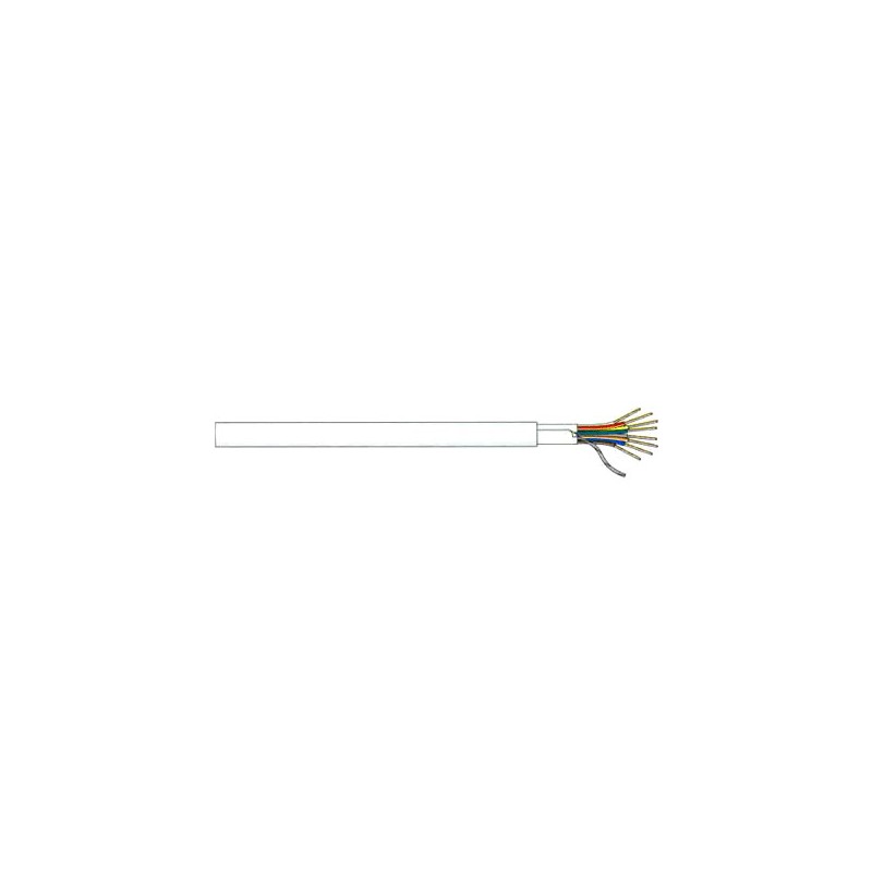 Anti-theft alarm cable 6x0.22 t shielded