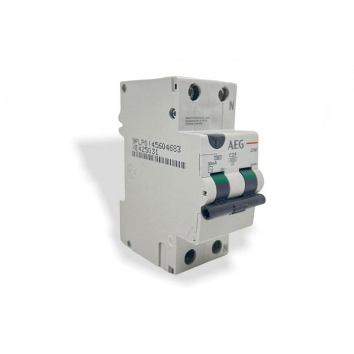 Elfa d90 1 öffner 25a 6ka 30ma fehlerstromschutzschalter...