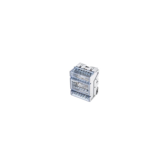 Morsettiera elettrica tretapolare 4P 125a 7fori EATB407