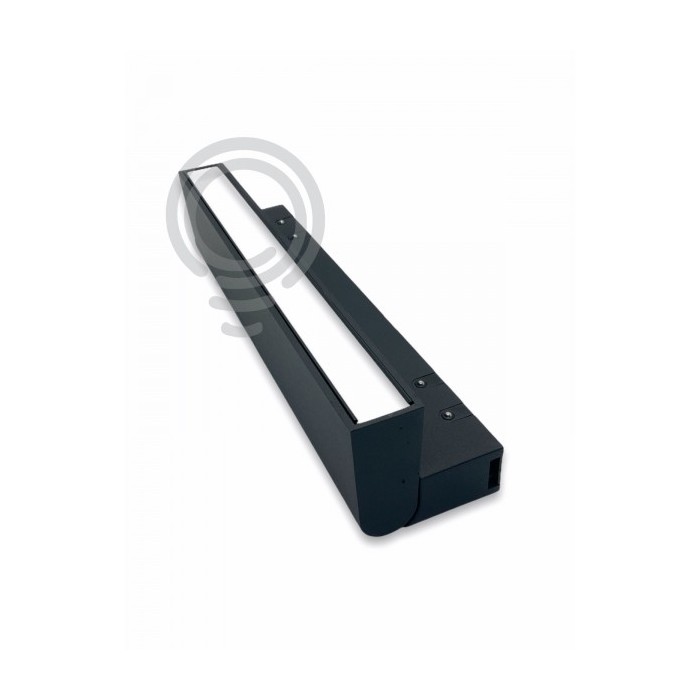 Lampada led slide per binario sistema davinci 9w 900lm 3000k cri90 25,1x8,7x2,5cm