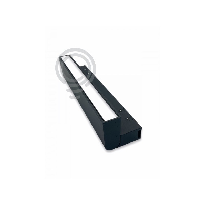 Lampada led slide per binario sistema davinci 9w 900lm 3000k cri90 25,1x8,7x2,5cm