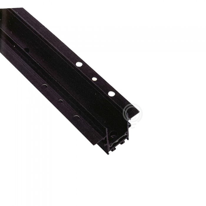 Davinci black flush recessed track 200x4,2x2,6cm