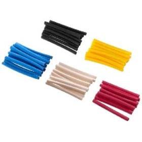 Gaine thermorétractable joints câbles électriques 12,7-6,4 noir 50mt h2z127ner