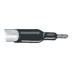Gaine thermorétractable joints câbles électriques 12,7-6,4 noir 50mt h2z127ner